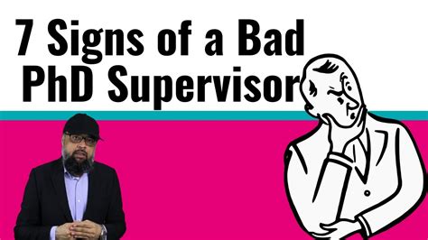 What are some signs you have a bad PhD advisor?