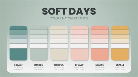 What are some soft colors?