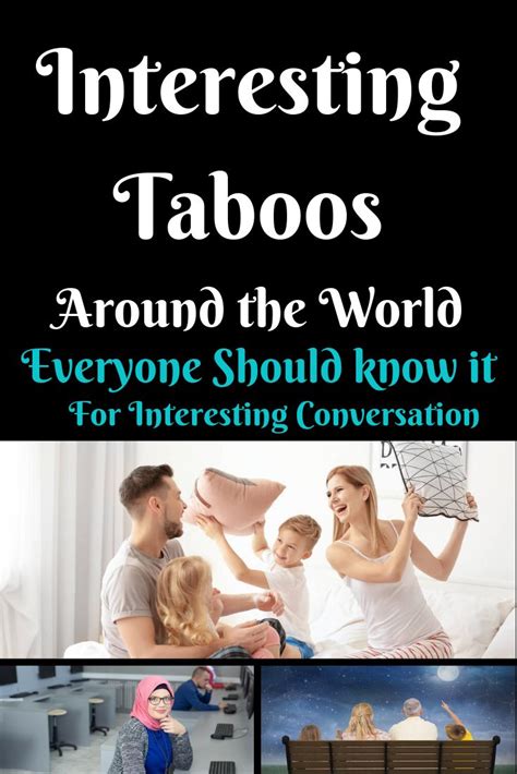 What are some taboos around the world?
