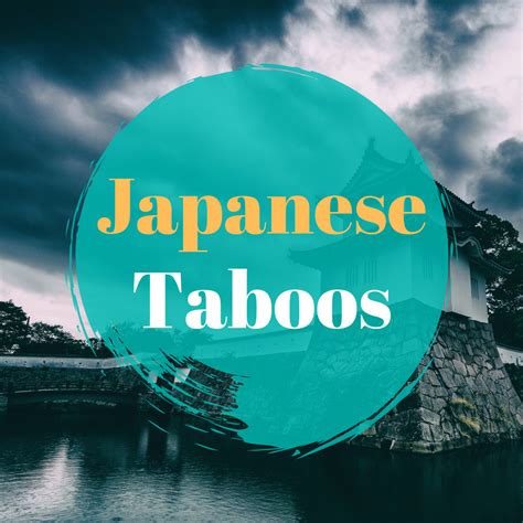 What are some taboos in Japan?
