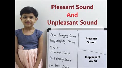 What are some unpleasant sounds?