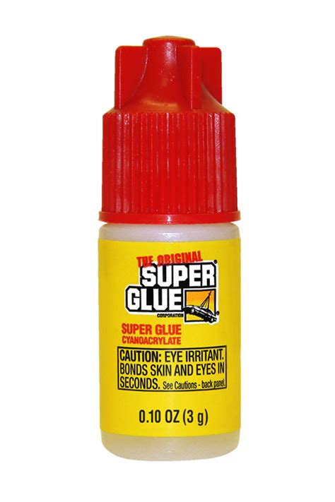 What are super glues made of?