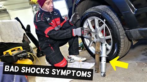 What are symptoms of bad shocks?