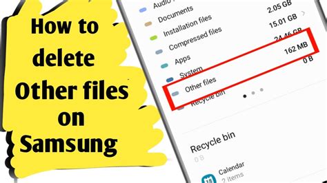 What are system files in Samsung?