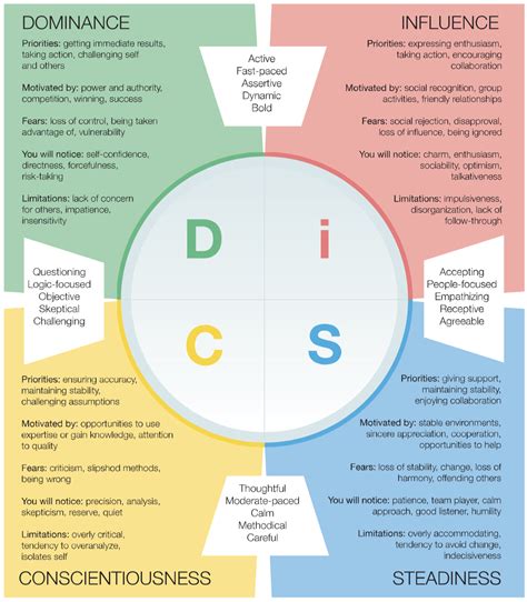 What are the 12 DiSC styles?