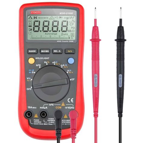 What are the 2 styles of multimeters?