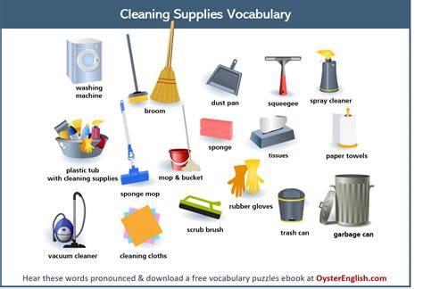 What are the 2 types of cleaning equipment?