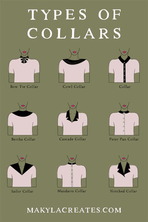What are the 3 basic types of collar?