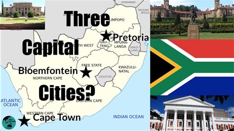 What are the 3 capital cities?