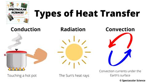 What are the 3 different types of heat transfer?
