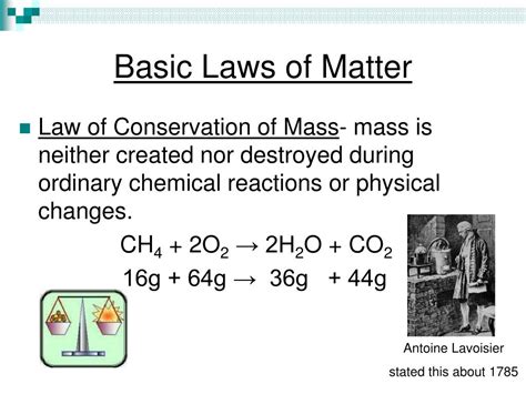 What are the 3 laws of chemistry?