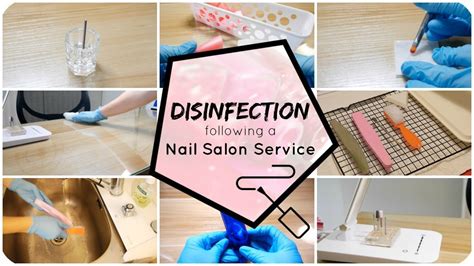 What are the 3 methods of disinfection in a salon?