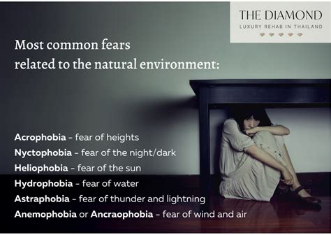 What are the 3 natural fears?