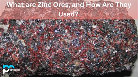 What are the 3 ores of zinc?
