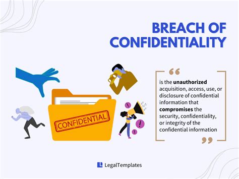 What are the 3 reasons to break confidentiality?