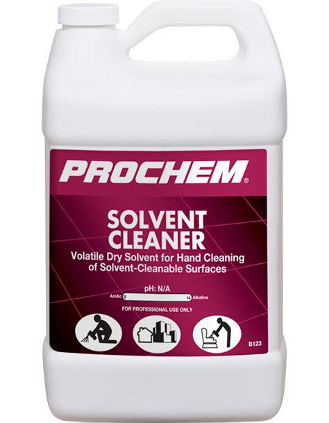 What are the 3 solvent cleaners?