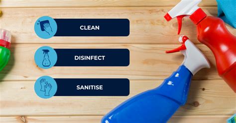 What are the 3 steps of cleaning?