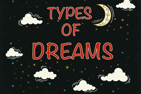 What are the 3 types of dreams?