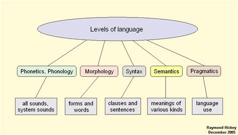 What are the 3 types of language and their functions?