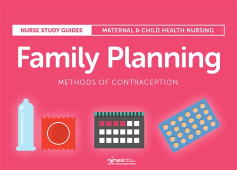 What are the 3 types of natural family planning?