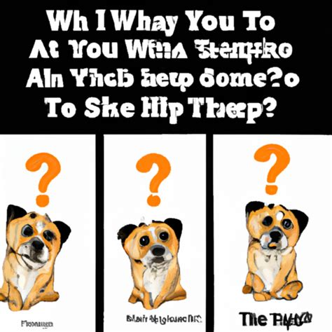 What are the 3 ways your dog asks for help?