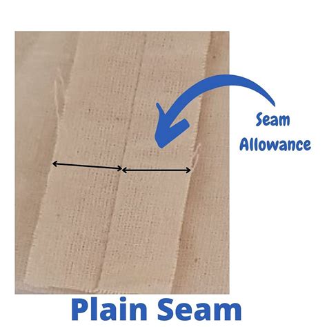 What are the 4 basic seams?