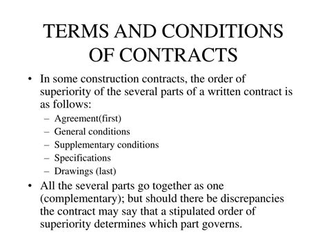 What are the 4 conditions of a contract?