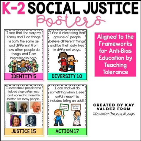 What are the 4 domains of social justice?