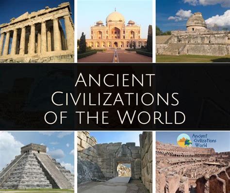 What are the 4 famous civilizations?