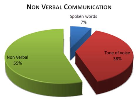 What are the 4 major non verbal communication channels?