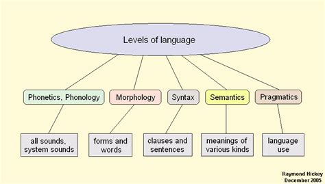 What are the 4 types of English language?