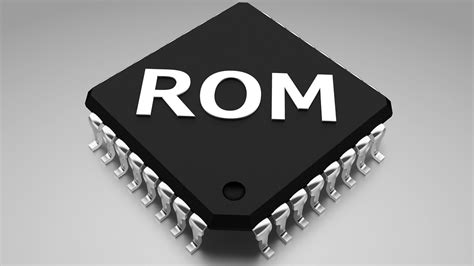 What are the 4 types of ROM?