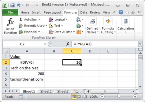 What are the 4 types of functions Excel?