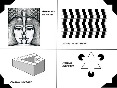 What are the 4 types of illusion?