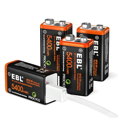 What are the 4 types of rechargeable batteries?