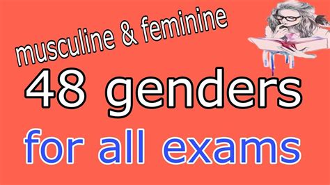 What are the 48 genders?