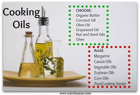 What are the 5 bad oils?