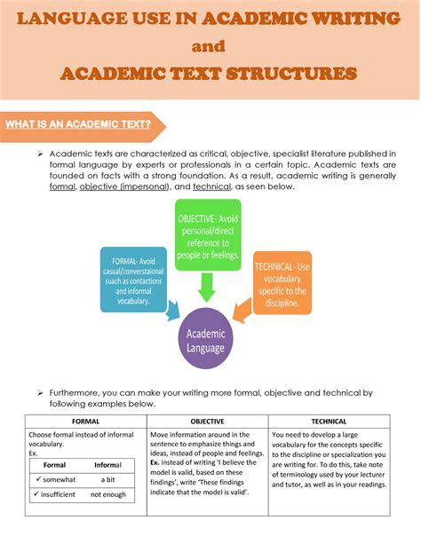 What are the 5 common structures of academic texts?
