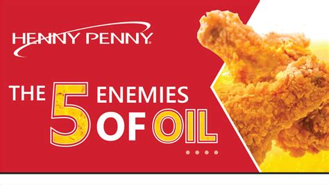 What are the 5 enemies of oil?
