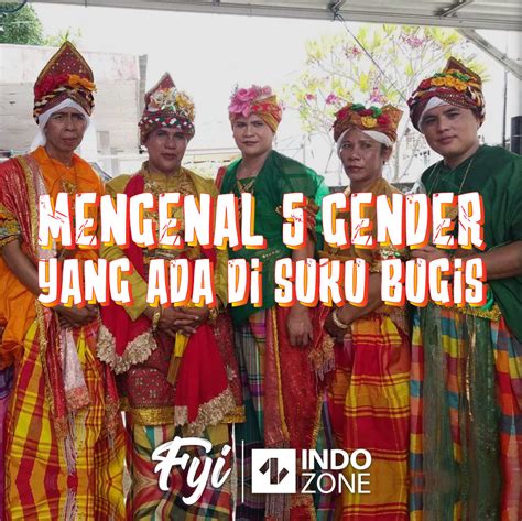 What are the 5 genders of Bugi people?