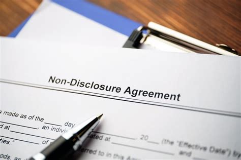 What are the 5 key elements of a non-disclosure agreement?