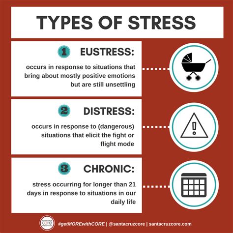 What are the 5 main types of stress?