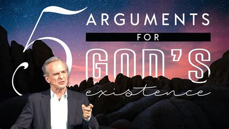What are the 5 major arguments for God's existence?