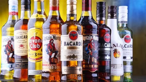 What are the 5 types of rum?