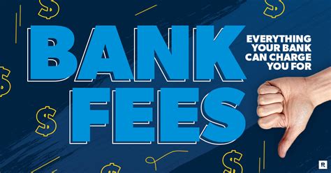 What are the 7 common banking fees?