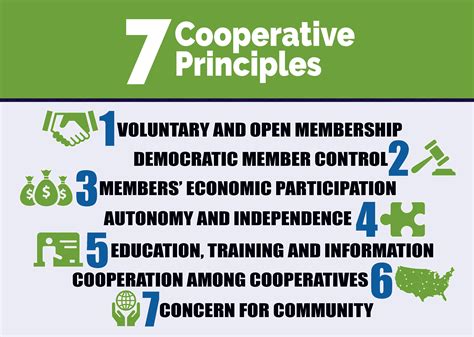 What are the 7 coop principles?