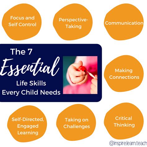 What are the 7 essential life skills?