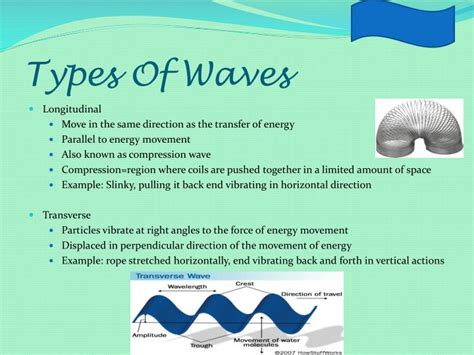 What are the 7 types of waves?