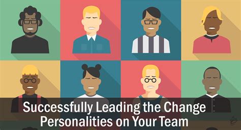 What are the 8 personalities of change?