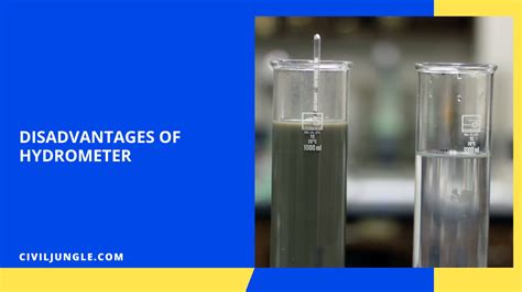 What are the advantages and disadvantages of hydrometer analysis?